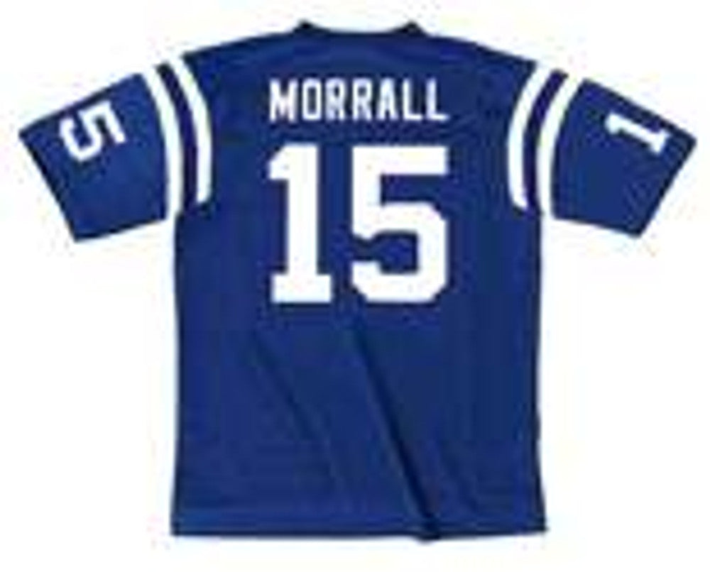 Earl Morrall Baltimore Colts 1970 Throwback Home Nfl Football Jersey jersey front view