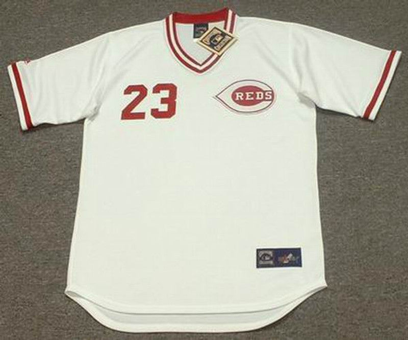 Cincinnati Reds Hal Morris Cooperstown MLB jersey front view