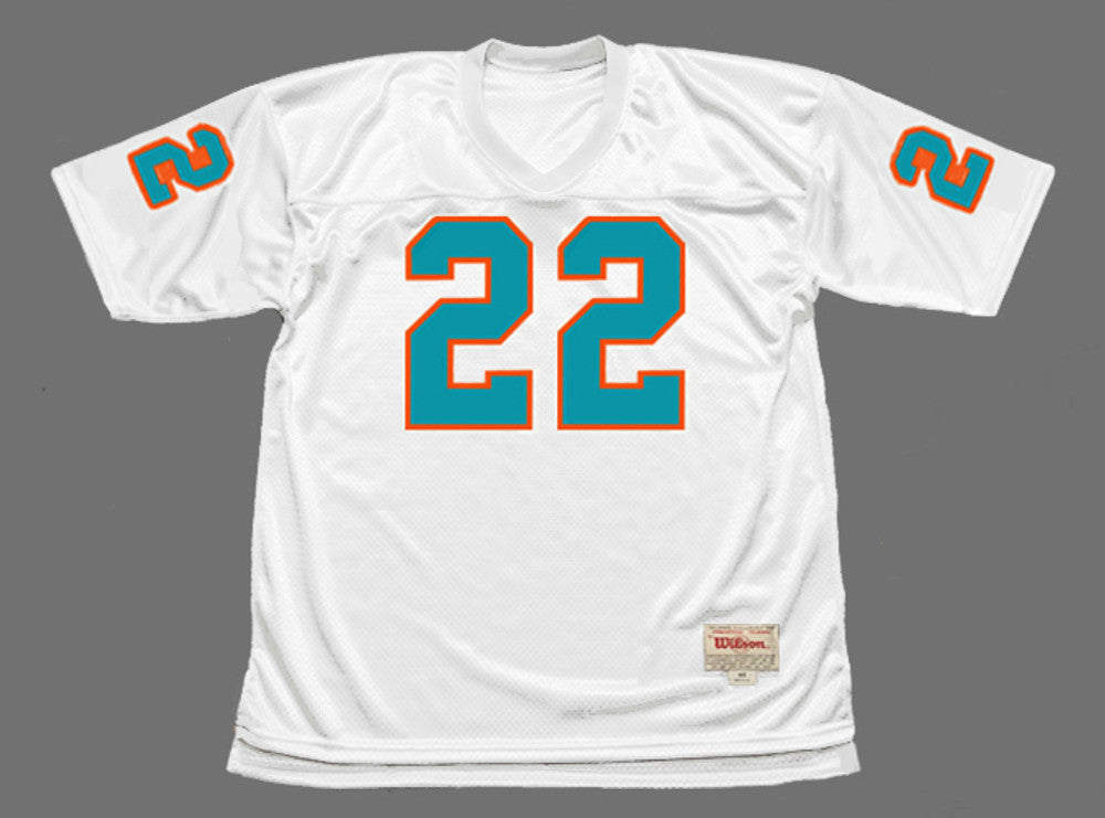 Miami Dolphins Mercury Morris NFL jersey front view