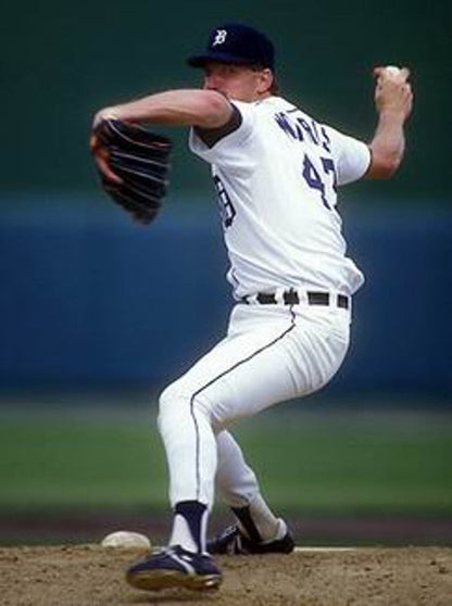 Detroit Tigers Jack Morris MLB jersey front view