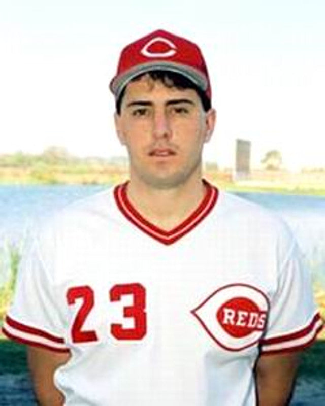 Cincinnati Reds Hal Morris Cooperstown MLB jersey front view
