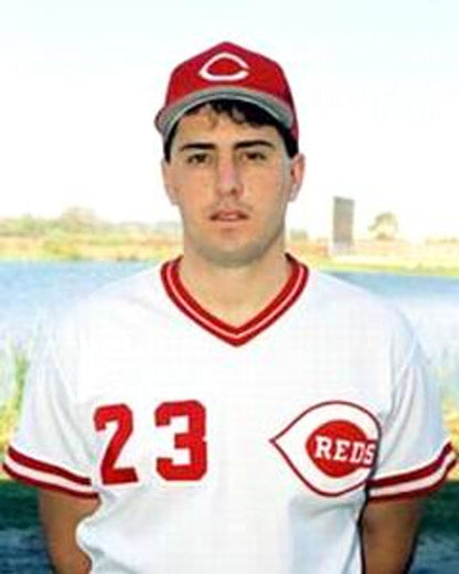 Cincinnati Reds Hal Morris Cooperstown MLB jersey front view