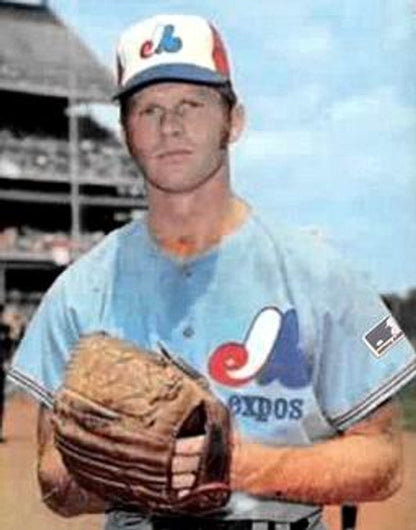 Montreal Expos Carl Morton MLB jersey front view