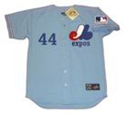 Montreal Expos Carl Morton MLB jersey front view