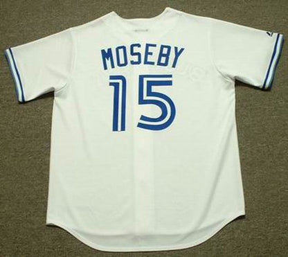 Toronto Blue Jays Lloyd Moseby Cooperstown MLB jersey front view