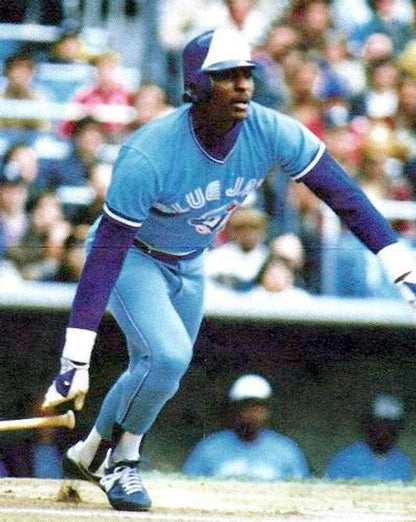 Toronto Blue Jays Lloyd Moseby Cooperstown MLB jersey front view