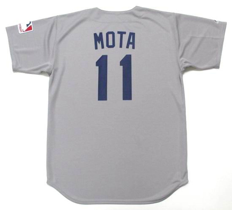 Los Angeles Dodgers Manny Mota Cooperstown MLB jersey front view