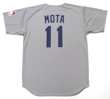 Los Angeles Dodgers Manny Mota Cooperstown MLB jersey front view