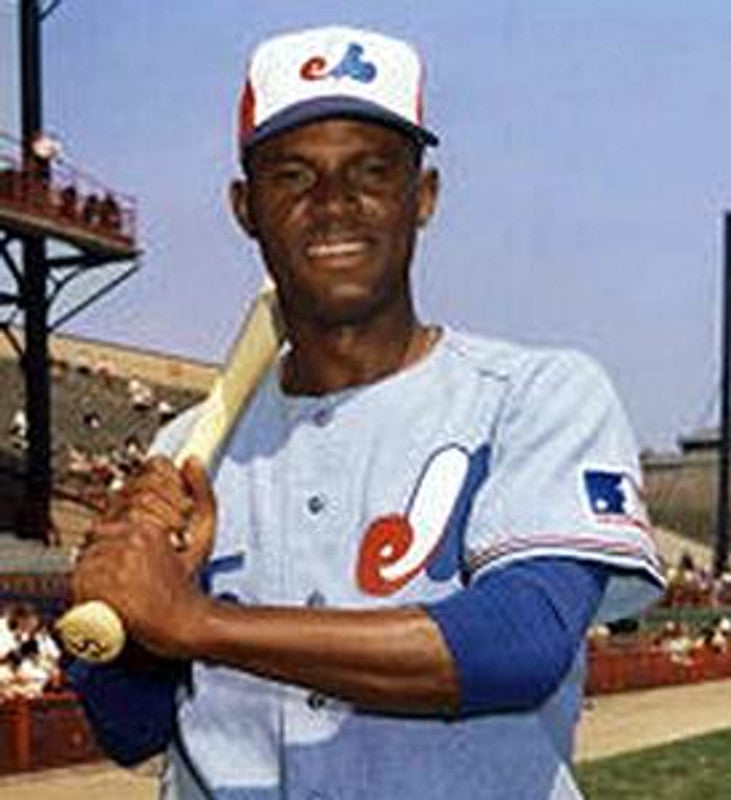 Montreal Expos Manny Mota Cooperstown MLB jersey front view