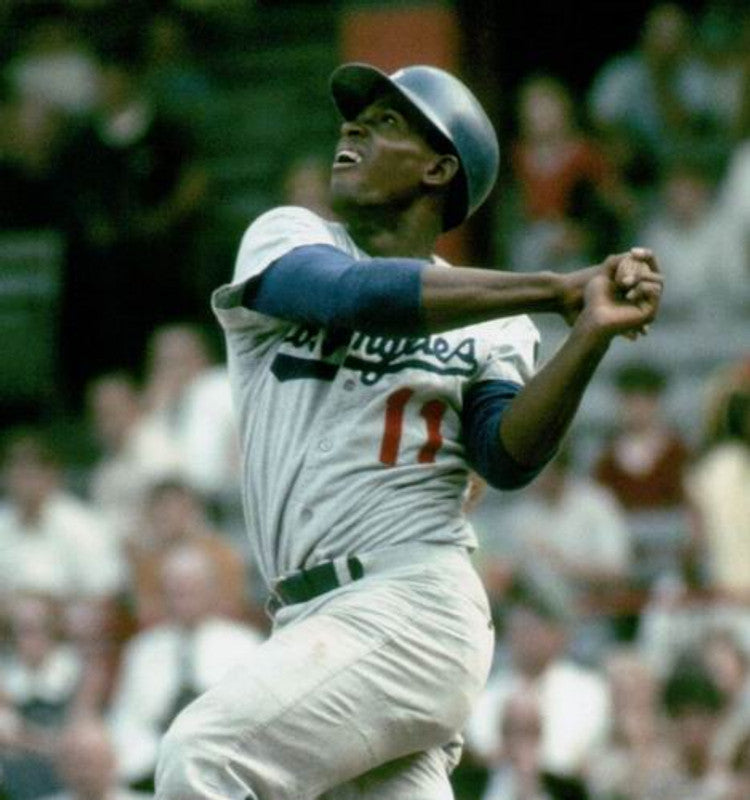 Los Angeles Dodgers Manny Mota Cooperstown MLB jersey front view