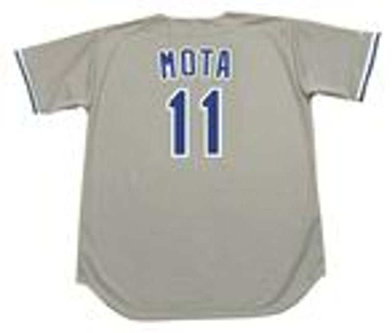 Los Angeles Dodgers Manny Mota MLB jersey front view