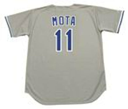 Los Angeles Dodgers Manny Mota MLB jersey front view