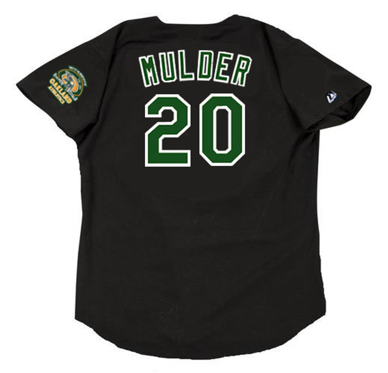 Oakland Athletics Mark Mulder MLB jersey front view