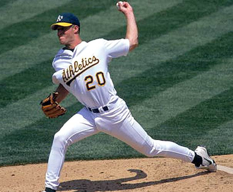 Oakland Athletics Mark Mulder MLB jersey front view