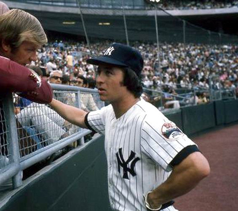 BM NYY 1973 Home Throwback Baseball Stitched Jersey, Vintage Baseball Jersey, Retro Sewn Jersey