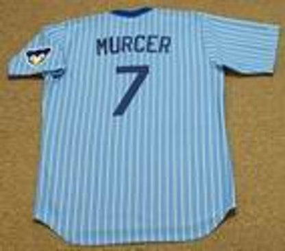Chicago Cubs Bobby Murcer Cooperstown MLB jersey front view