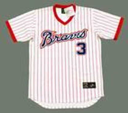 Atlanta Braves Dale Murphy MLB jersey front view