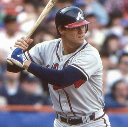 Atlanta Braves Dale Murphy MLB jersey front view