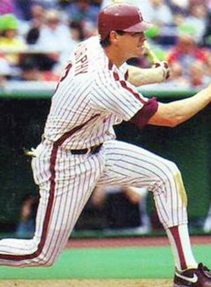 Philadelphia Phillies Dale Murphy Cooperstown MLB jersey front view