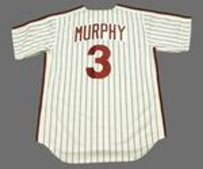 Philadelphia Phillies Dale Murphy Cooperstown MLB jersey front view
