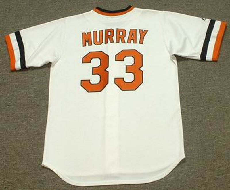 Baltimore Orioles Eddie Murray Cooperstown MLB jersey front view