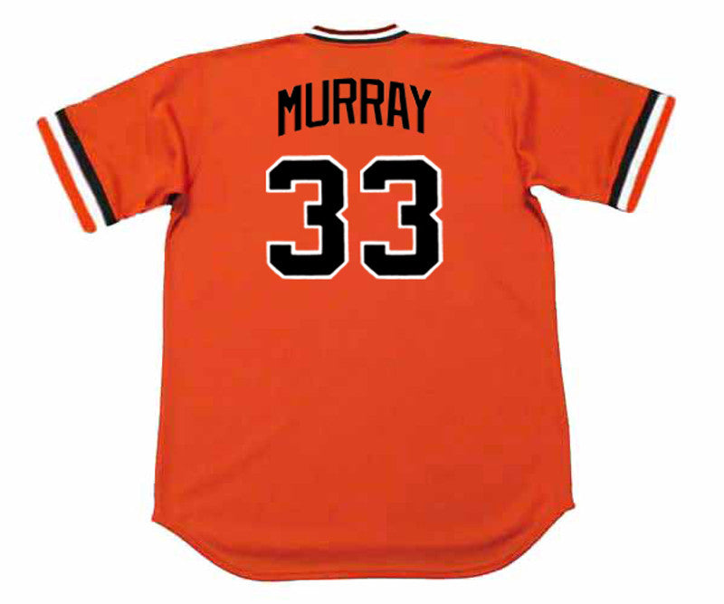 Baltimore Orioles Eddie Murray Cooperstown MLB jersey front view