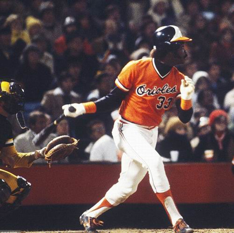 Baltimore Orioles Eddie Murray Cooperstown MLB jersey front view