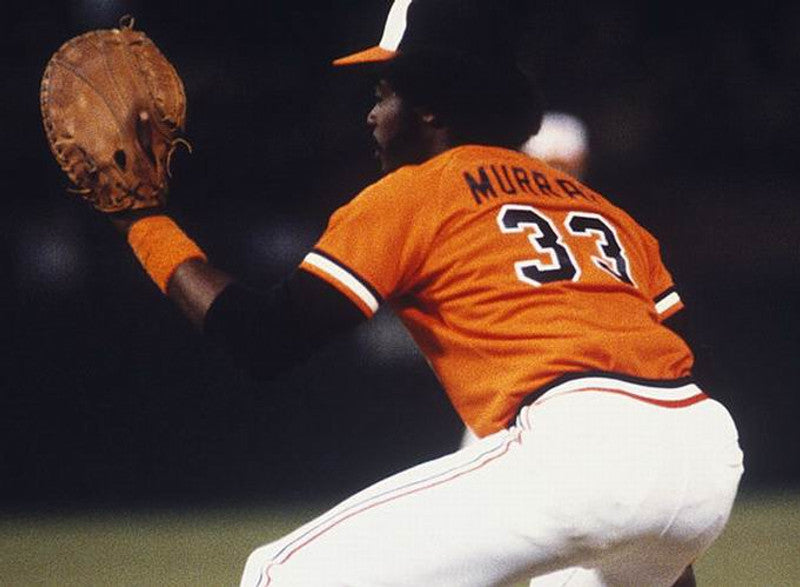 Baltimore Orioles Eddie Murray Cooperstown MLB jersey front view