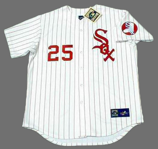 Chicago White Sox Tony Muser 1970s MLB jersey front view