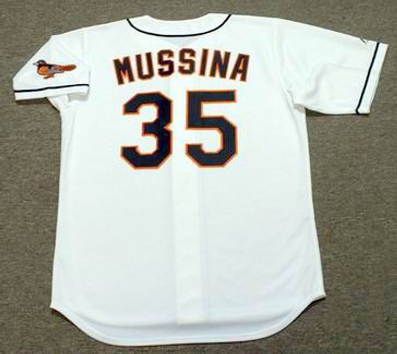 Baltimore Orioles Mike Mussina MLB jersey front view