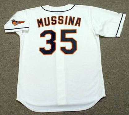 Baltimore Orioles Mike Mussina MLB jersey front view