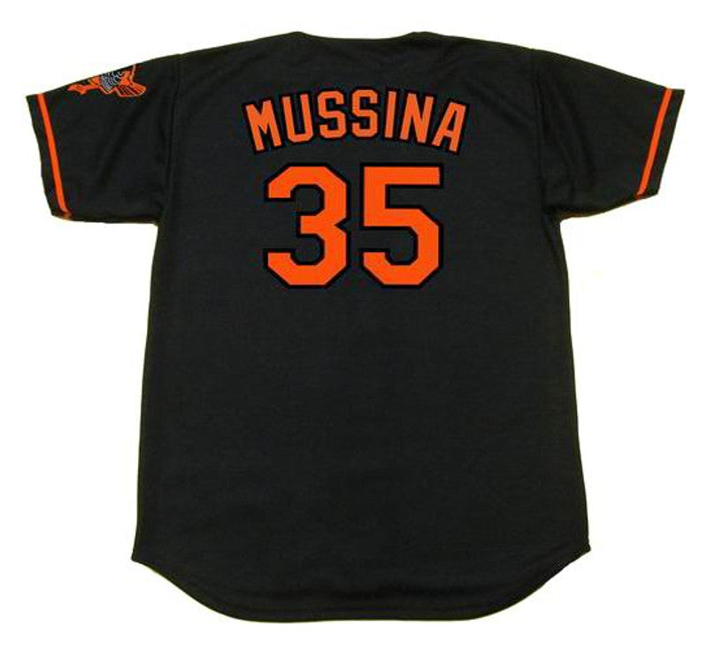 Baltimore Orioles Mike Mussina MLB jersey front view