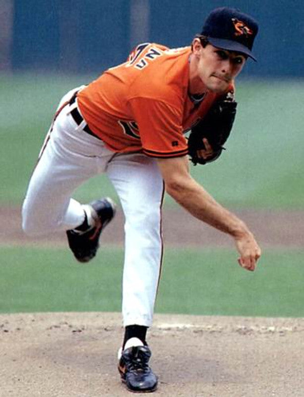 Baltimore Orioles Mike Mussina MLB jersey front view