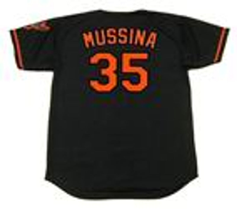Baltimore Orioles Mike Mussina MLB jersey front view