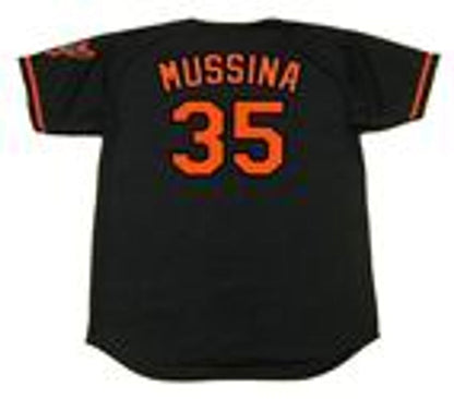 Baltimore Orioles Mike Mussina MLB jersey front view