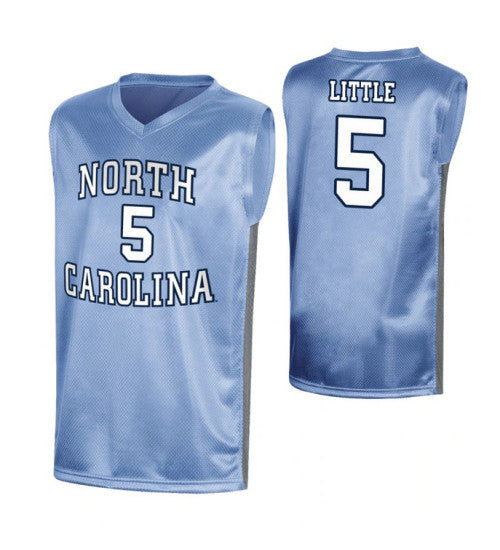 North Carolina Tar Heels Nassir Little Special College Basketball Jersey Royal stitched college jersey