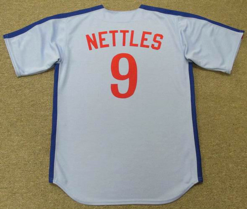 Montreal Expos Graig Nettles Cooperstown MLB jersey front view