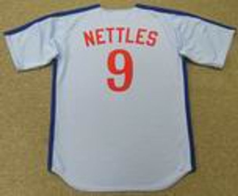 Montreal Expos Graig Nettles Cooperstown MLB jersey front view
