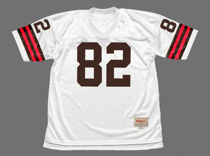 Cleveland Browns Ozzie Newsome NFL jersey front view