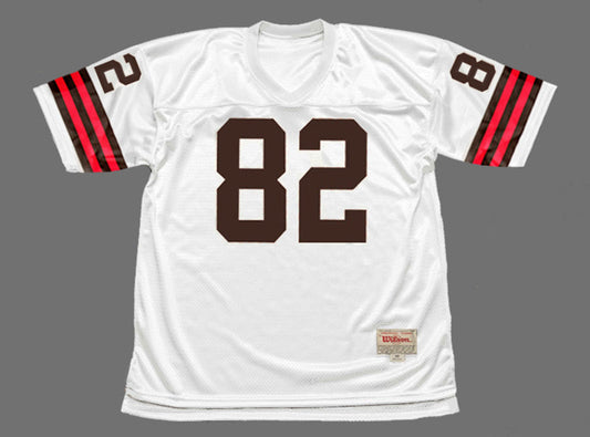 Cleveland Browns Ozzie Newsome NFL jersey front view