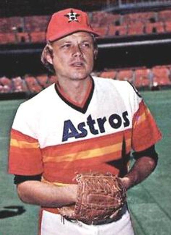 Houston Astros Joe Niekro Cooperstown MLB jersey front view