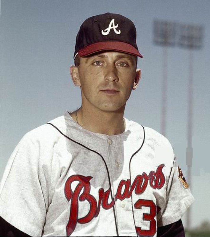 Atlanta Braves Phil Niekro Cooperstown MLB jersey front view