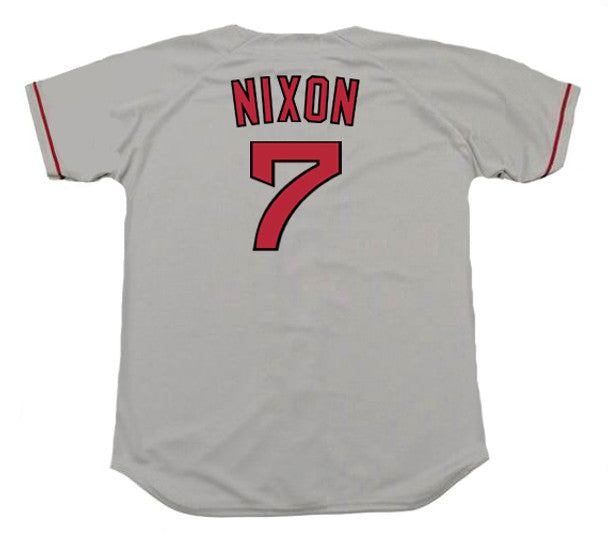 Boston Red Sox Trot Nixon MLB jersey front view