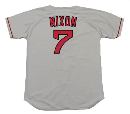 Boston Red Sox Trot Nixon MLB jersey front view