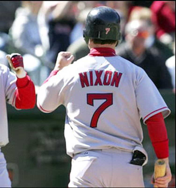 Boston Red Sox Trot Nixon MLB jersey front view