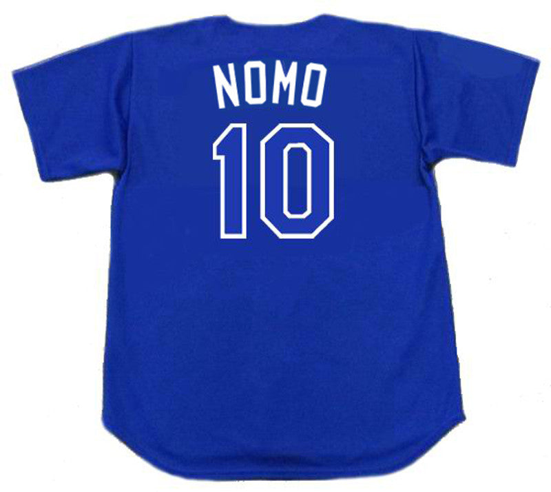 Los Angeles Dodgers Hideo Nomo MLB jersey front view