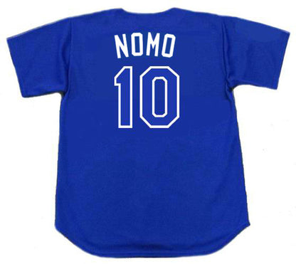 Los Angeles Dodgers Hideo Nomo MLB jersey front view