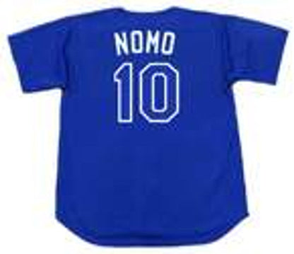 Los Angeles Dodgers Hideo Nomo MLB jersey front view