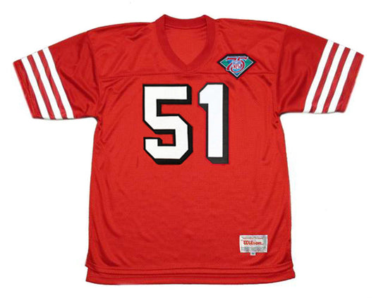 San Francisco 49ers Ken Norton NFL jersey front view