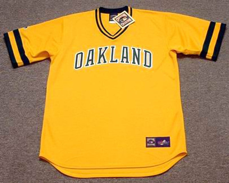 Oakland Athletics Joe Rudi Cooperstown MLB jersey front view